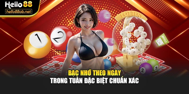 Bạc nhớ theo ngày trong tuần đặc biệt chuẩn xác