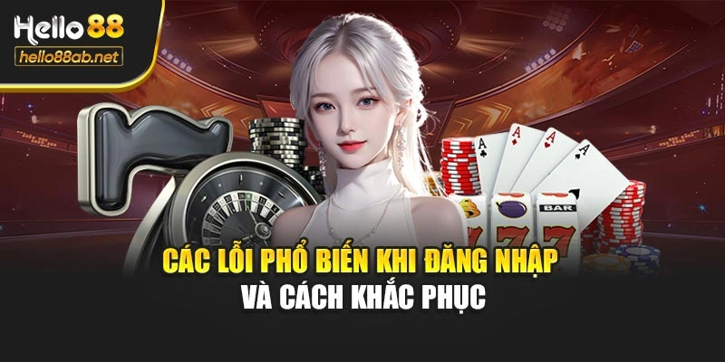 Các lỗi phổ biến khi đăng nhập và cách khắc phục