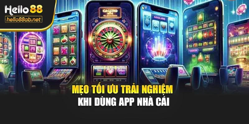 Mẹo tối ưu trải nghiệm khi dùng app nhà cái